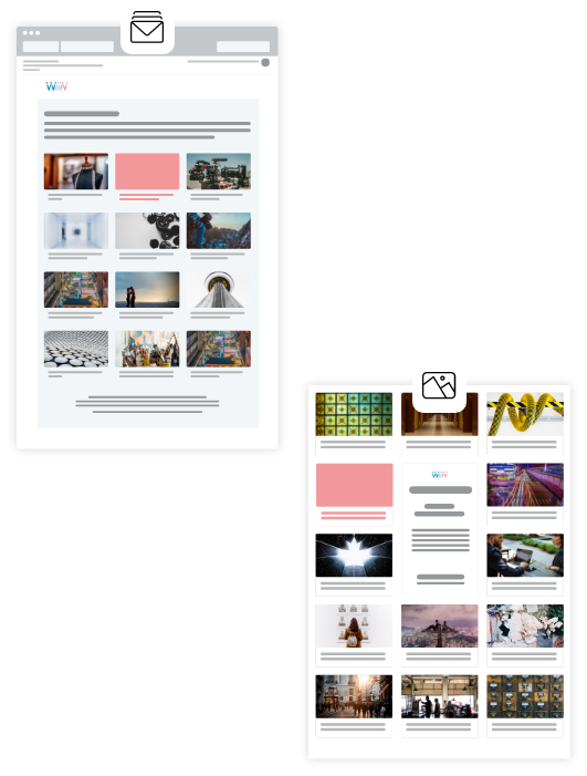 Visual of the different apparitions