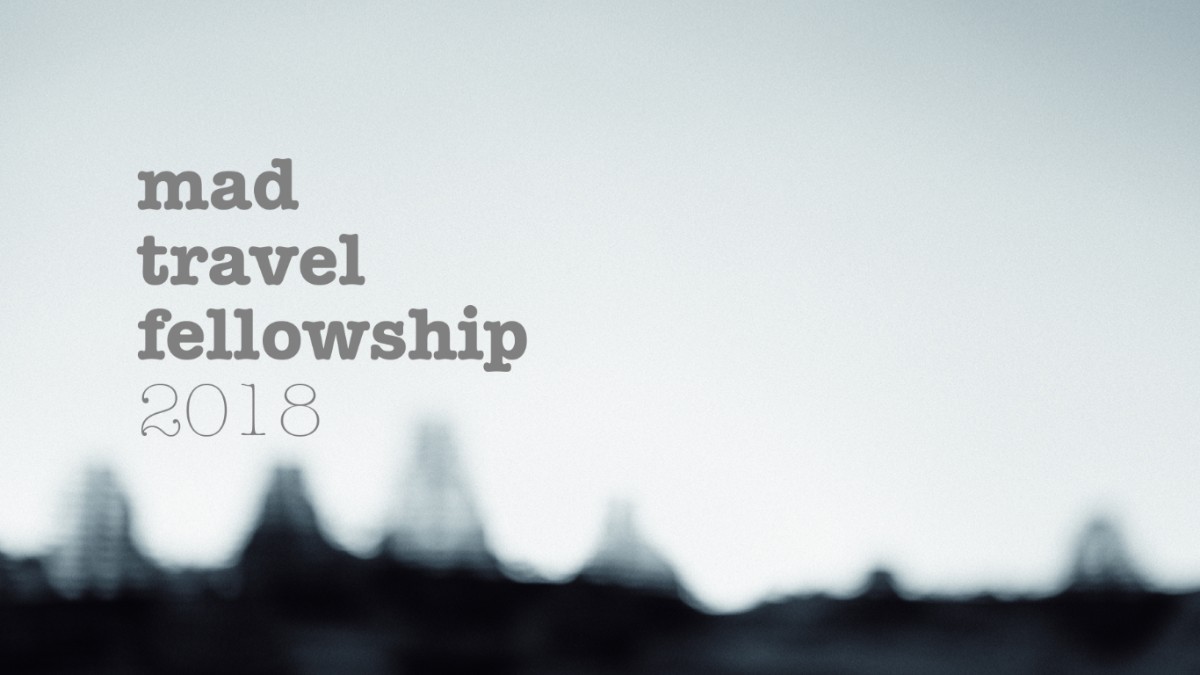 2018 MAD Travel Fellowship