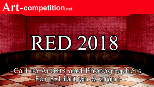 ART CALL TO ARTISTS AND PHOTOGRAPHERS – RED 2018 