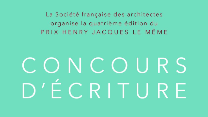 Concours d'écriture - Prix Henry Jacques Le Même, 4e édition