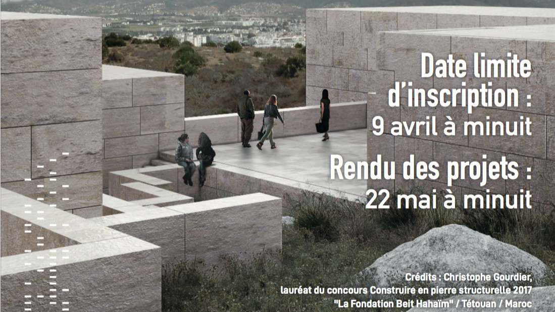 Construire en pierre structurelle Concours 2018