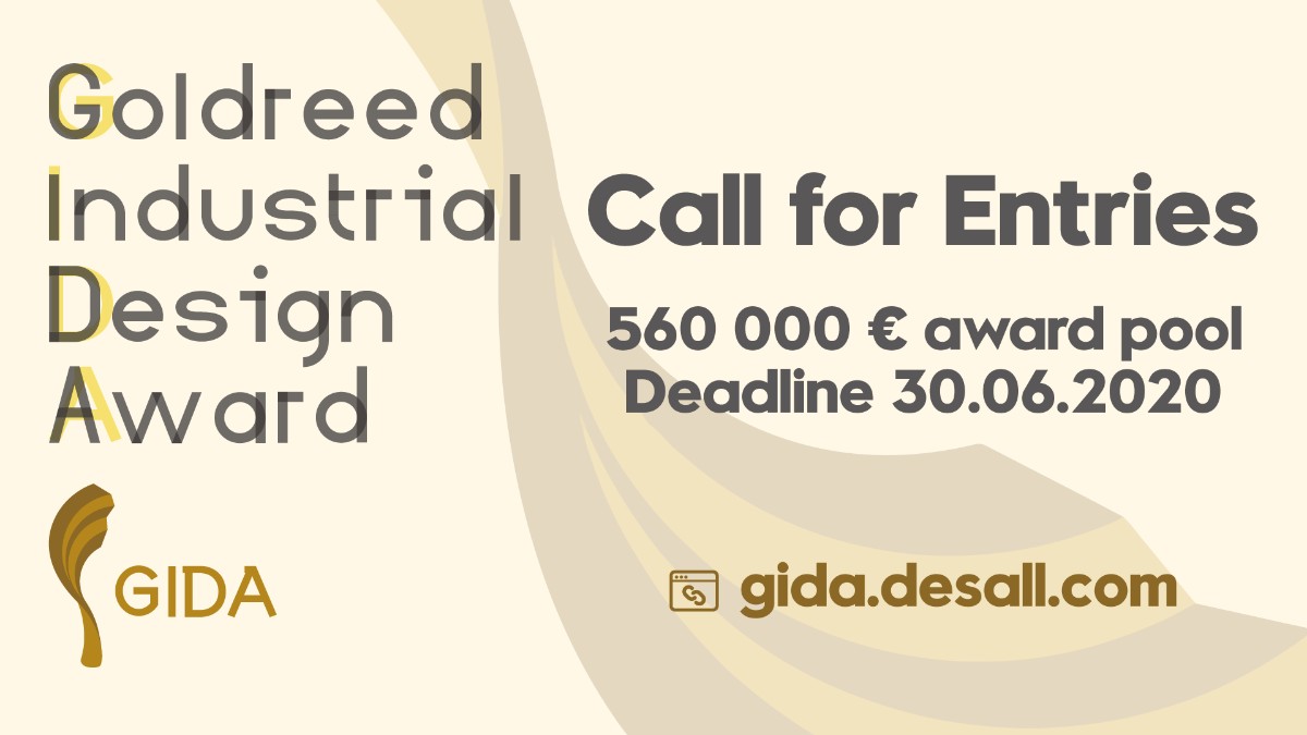 Goldreed Industrial Design Award 2020 (1st edition)