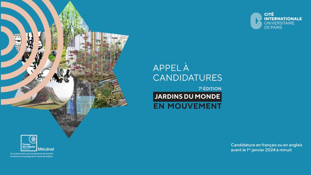 Jardins du monde en mouvement #7 : appel à candidatures
