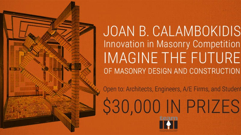 Joan B. Calambokidis Innovation in Masonry Competition