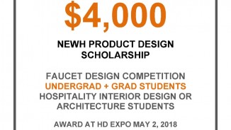 NEWH Product Design Competition $4,000 Scholarship