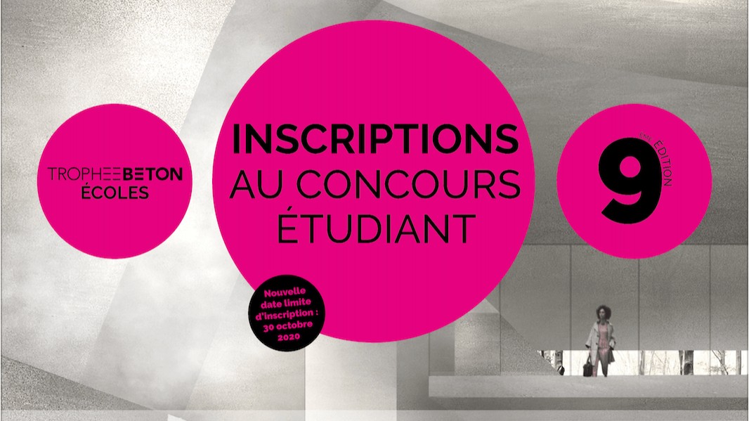 Trophée béton Ecoles 9ème édition